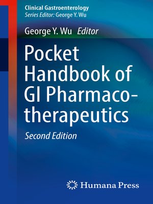 cover image of Pocket Handbook of GI Pharmacotherapeutics